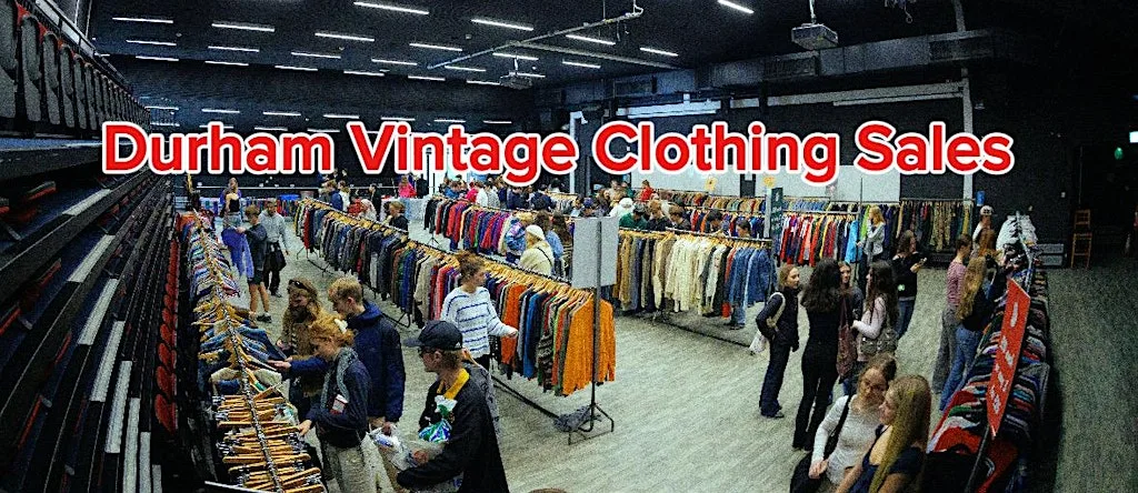 Durham Headlock Vintage Clothing Sale at Durham Students' Union