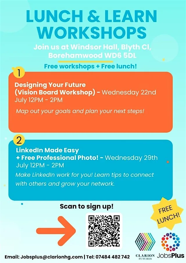 Lunch & Learn Workshops!