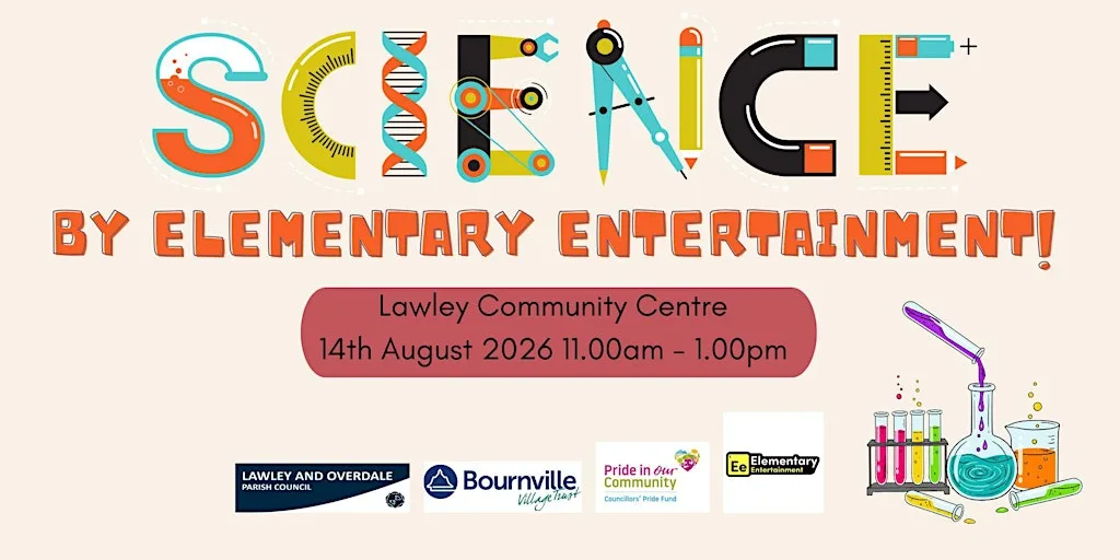 Science Workshop from Elementary Entertainment at Lawley Community Centre. at Lawley Community Centre