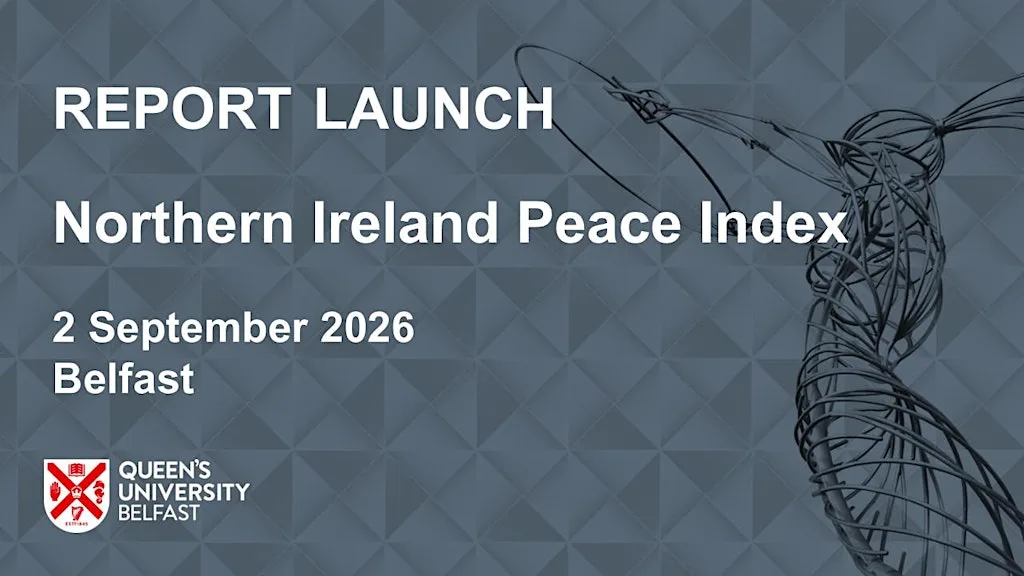 Northern Ireland Peace Index Report Launch at Canada Room & Council Chamber