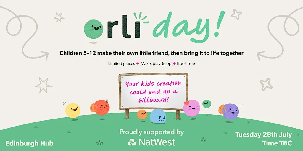 Orlidays — where big feelings come to play at Royal Bank Accelerator Edinburgh