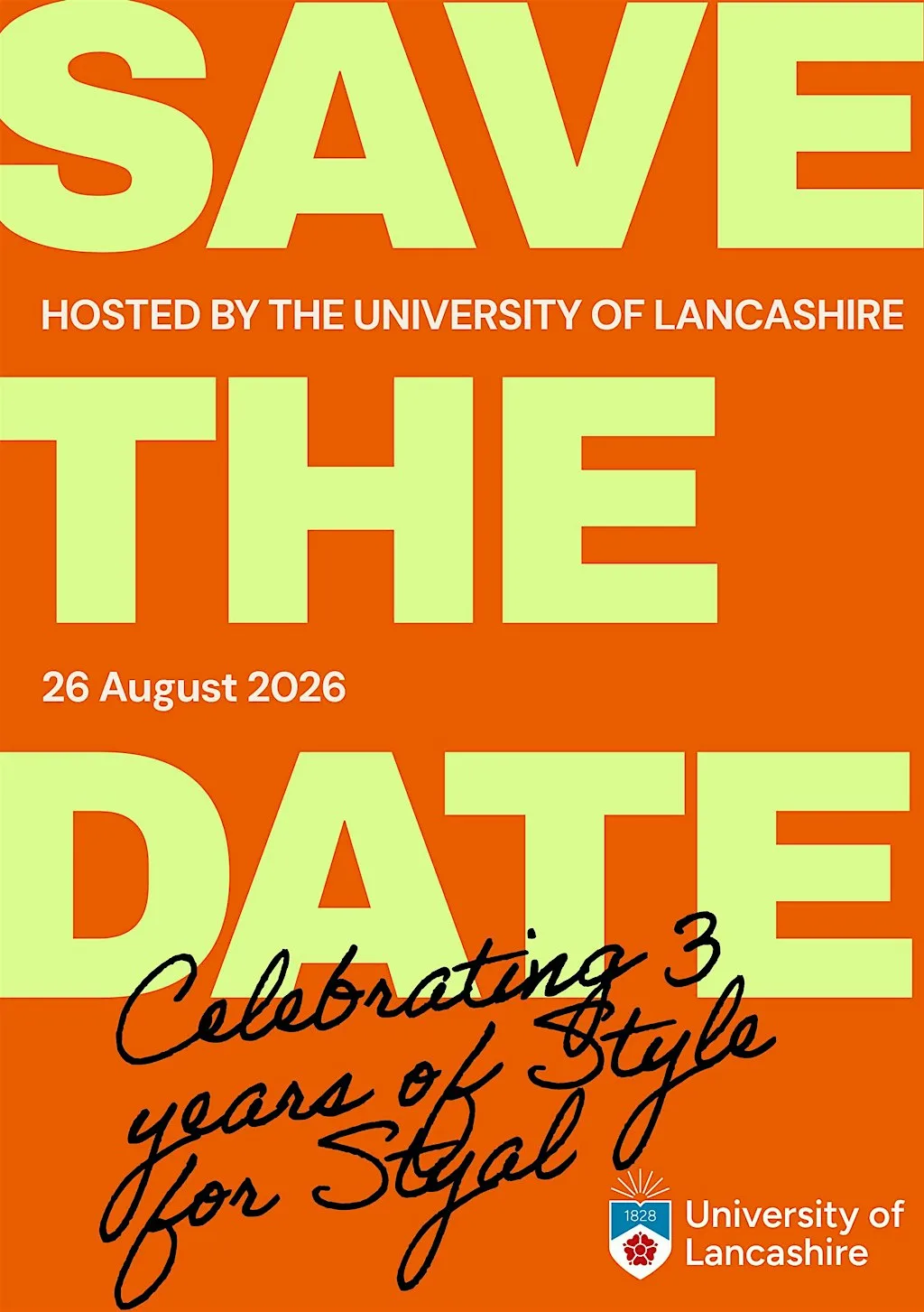 Celebrating three years of #StyleforStyal at University of Lancashire