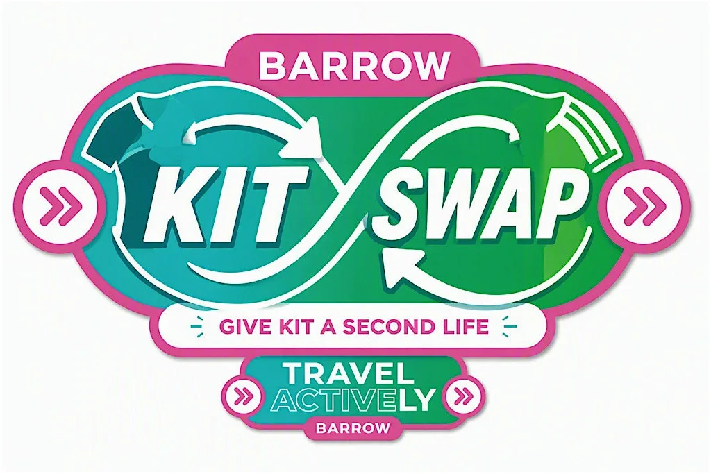 SPECIAL EVENT, WALK THIS WAY: Kit Swap at Barrow-in-Furness Town Hall