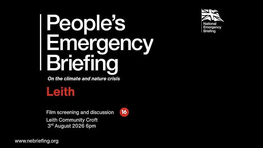 People's Emergency Briefing Film Screening at Populus Cafe (Leith Community Croft)