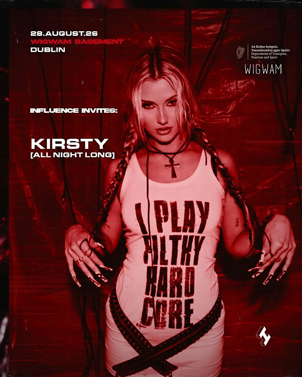 Wigwam x Influence invite: KIRSTY (All Night Long) at Wigwam
