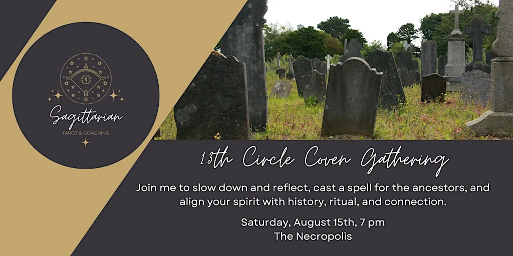 August 13th Circle Coven Gathering at The Glasgow Necropolis