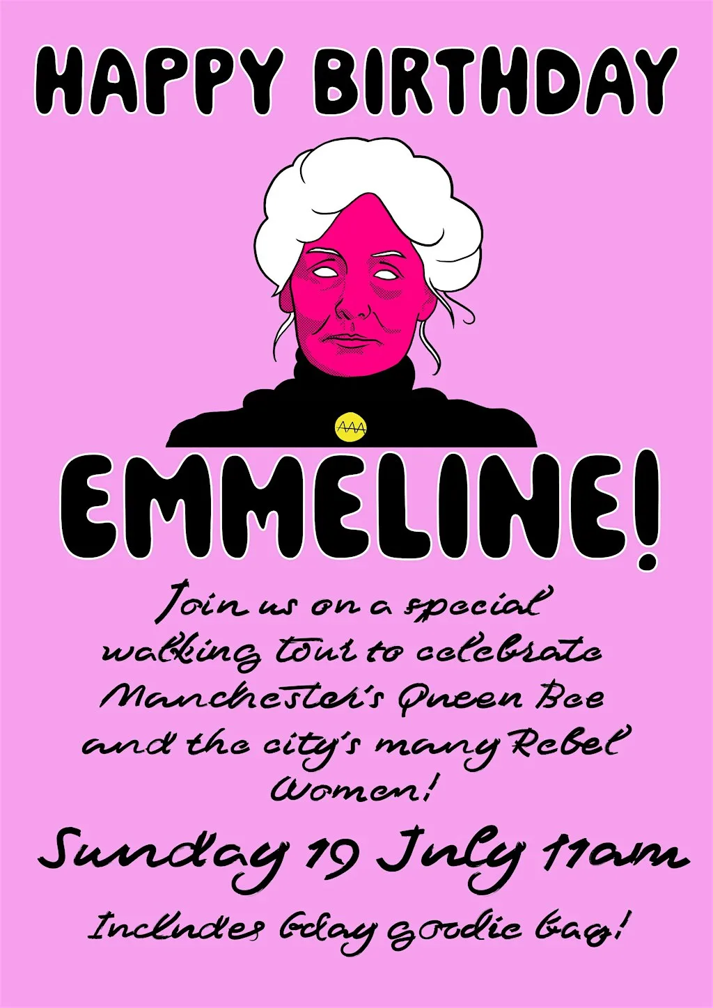 Happy Birthday Emmeline Pankhurst! Rebel Walking Tour