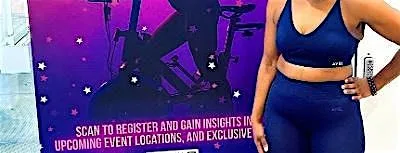 Spinning With The Winnicorn at Brighton & Hove Fitness Club
