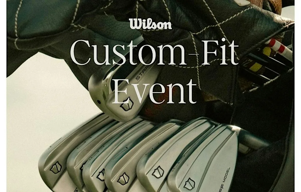 Wilson Custom Fitting Event at Windmill Leisure