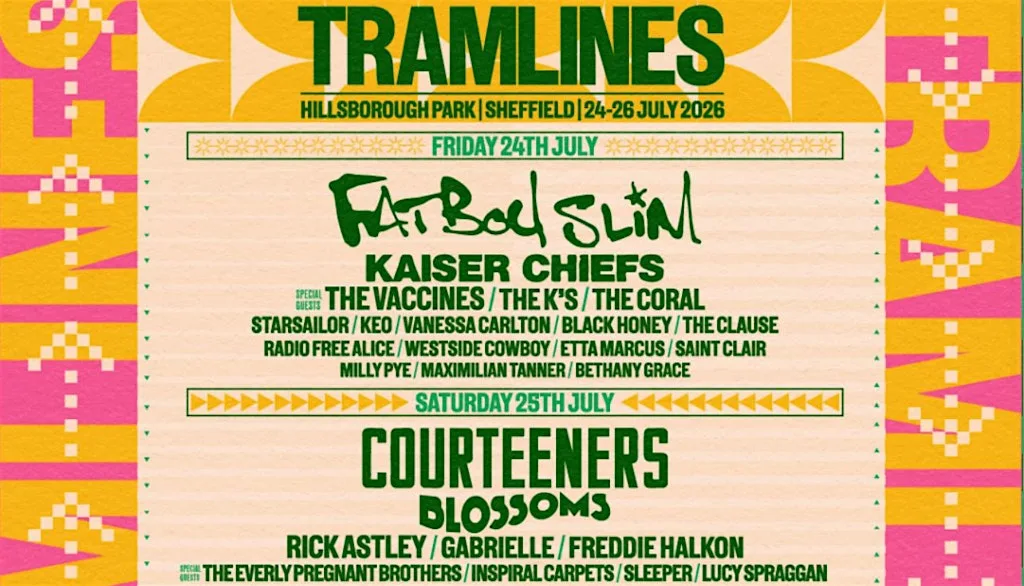 Tramlines Festival 2026