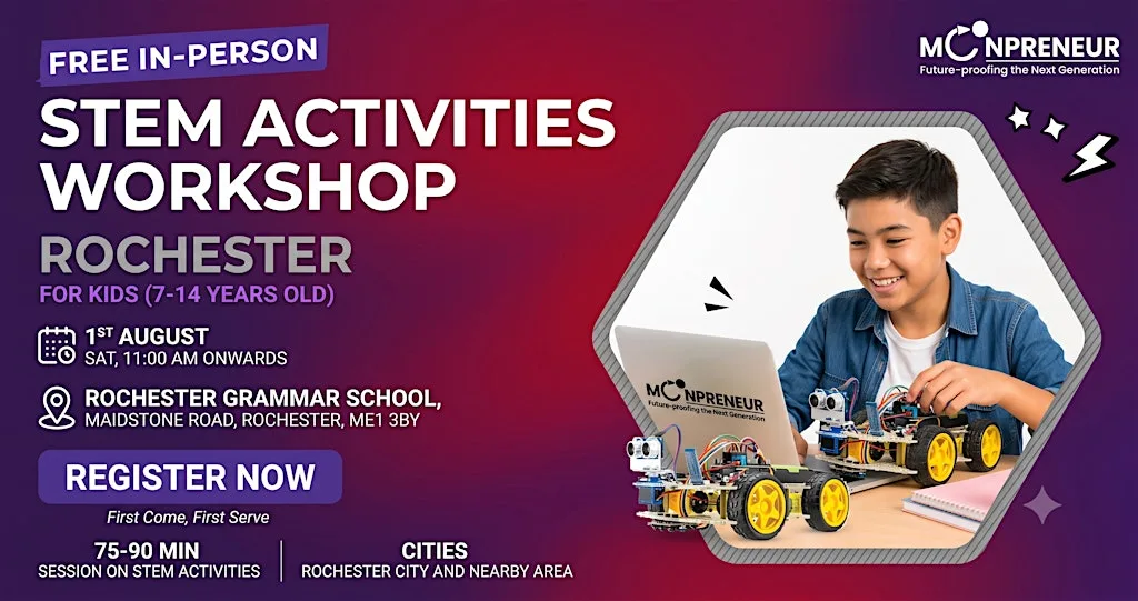 Free In-person STEM Activities for Kids in Rochester, ME(7-14 Yrs) at Rochester Grammar School