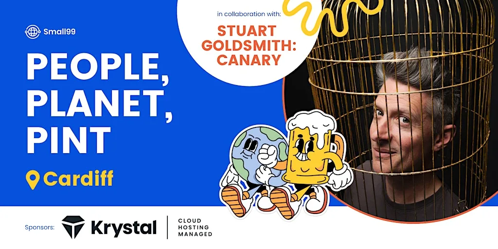 Cardiff - People Planet Pint x Stuart Goldsmith at The Woodville