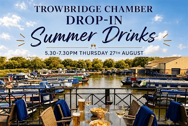 Trowbridge Chamber Drop-In Summer Drinks @ The Boathouse