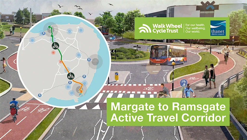 Margate to Ramsgate Active Travel Corridor (Westwood Cross event) at Westwood Cross Community Hub (Located next to Next and Claire’s Accessories on The Terrace)