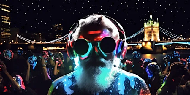 Christmas special Silent Disco London Boat Party at The Dutch Master boat, Tower Millennium Pier