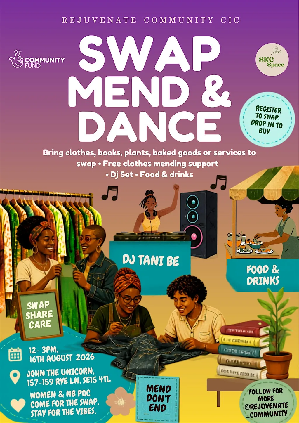 Swap, Mend & Dance