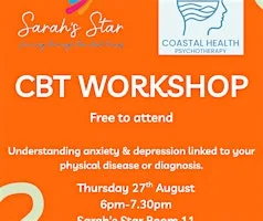 CBT Workshop - Sarah's Star Charity at Linskill Centre