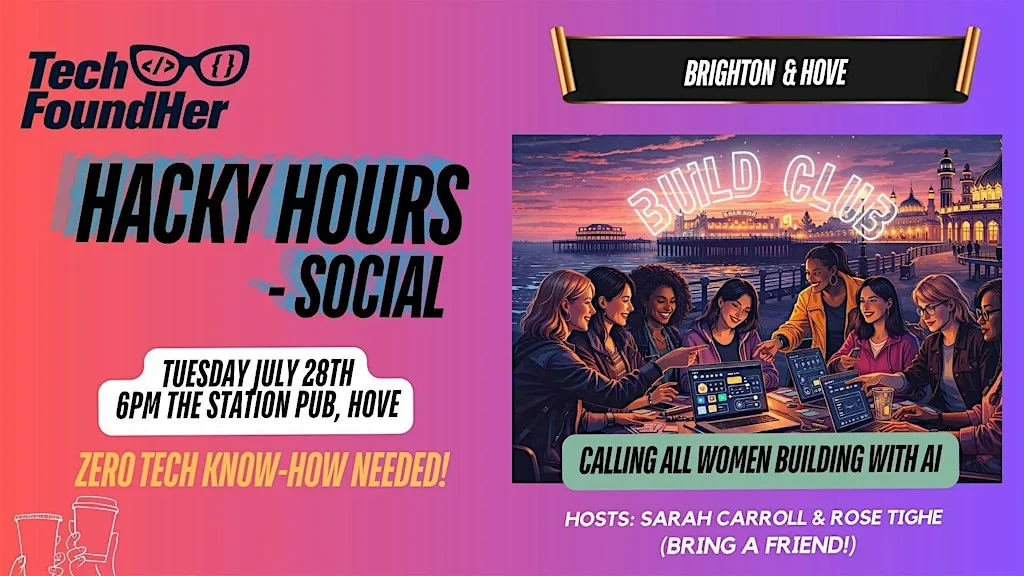 TechFoundHer Hacky Hours Brighton!