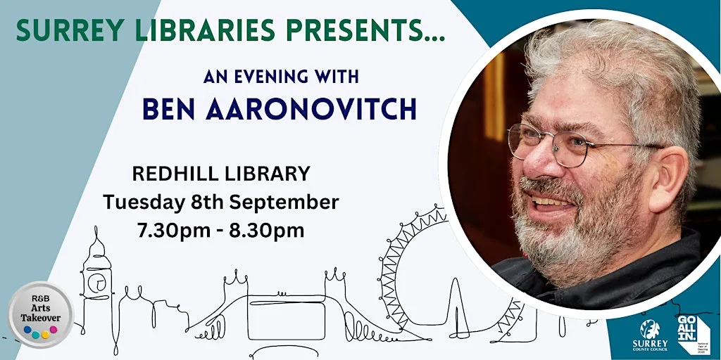 An Evening with Ben Aaronovitch at Redhill Library at Redhill Library
