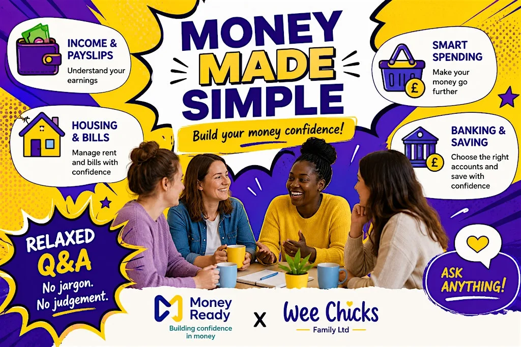 Money Ready @ Wee Chicks at Wee Chicks Childcare @Currie Primary School Belfast