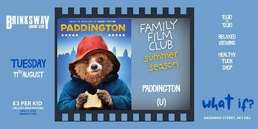 Family Film Club - PADDINGTON (U)