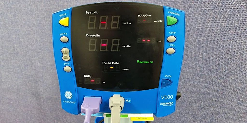 GE Carescape V100 - AT/A - City at Medical Devices Training Unit, Radiotherapy South, Junction S2