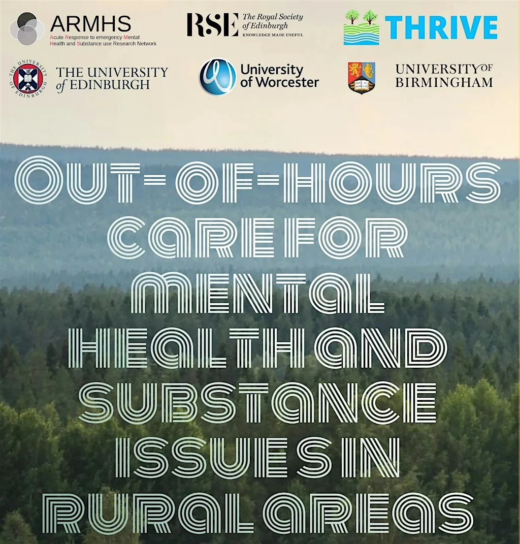 Out of Hours Care for Mental Health & Substance Issues in Rural Areas at University Of Worcester