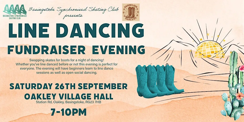 Line Dancing Fundraiser at Oakley Village Hall