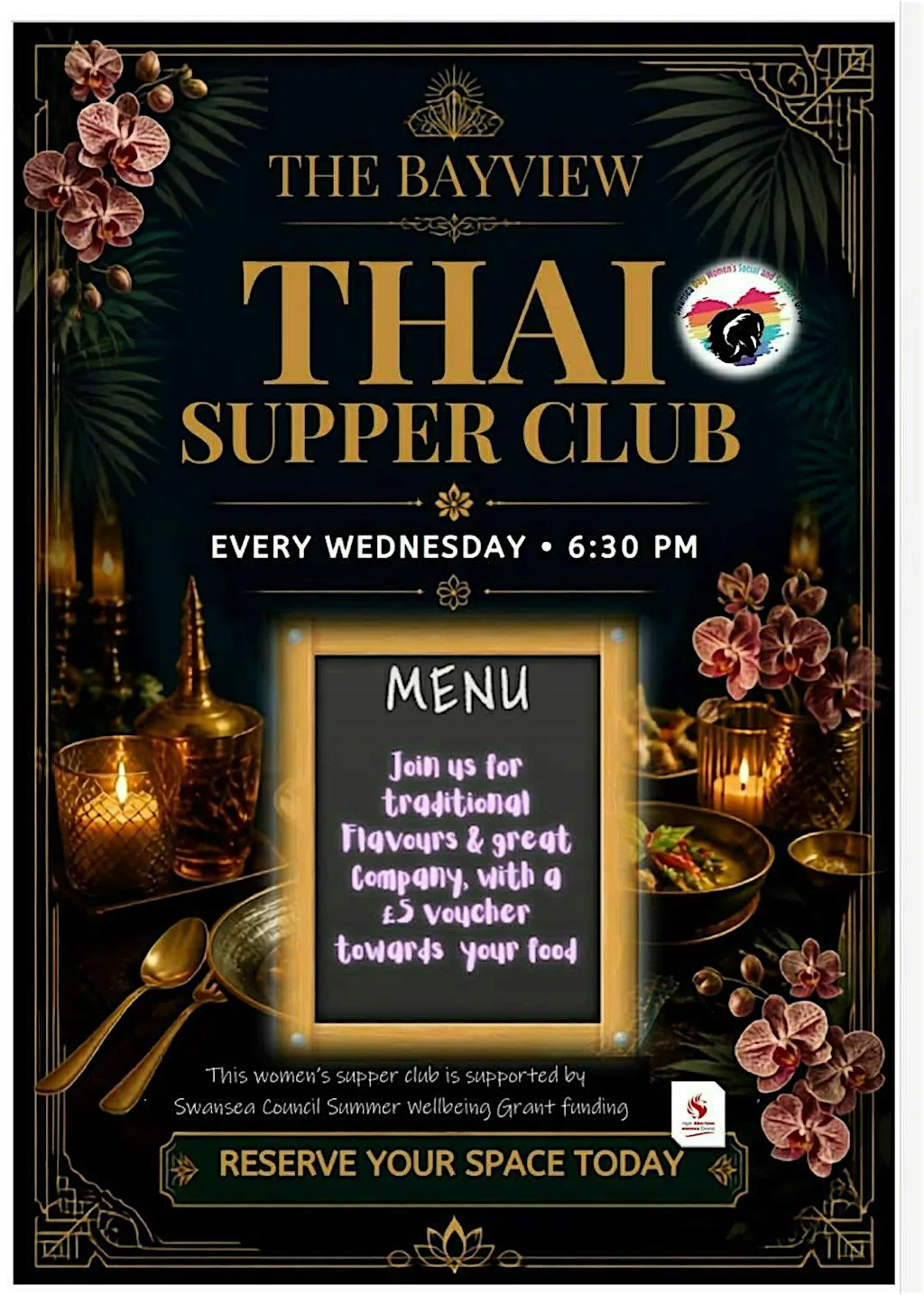Women’s Supper club at The Bayview
