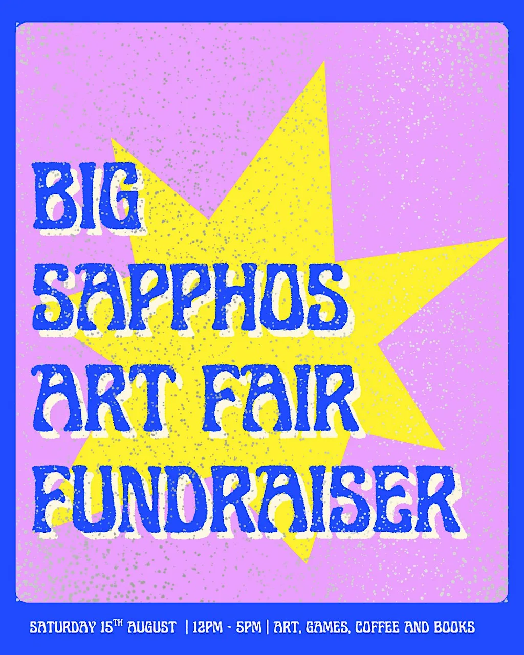 Big Sapphos Art Fair Fundraiser at Sappho's Cafe & Community Space
