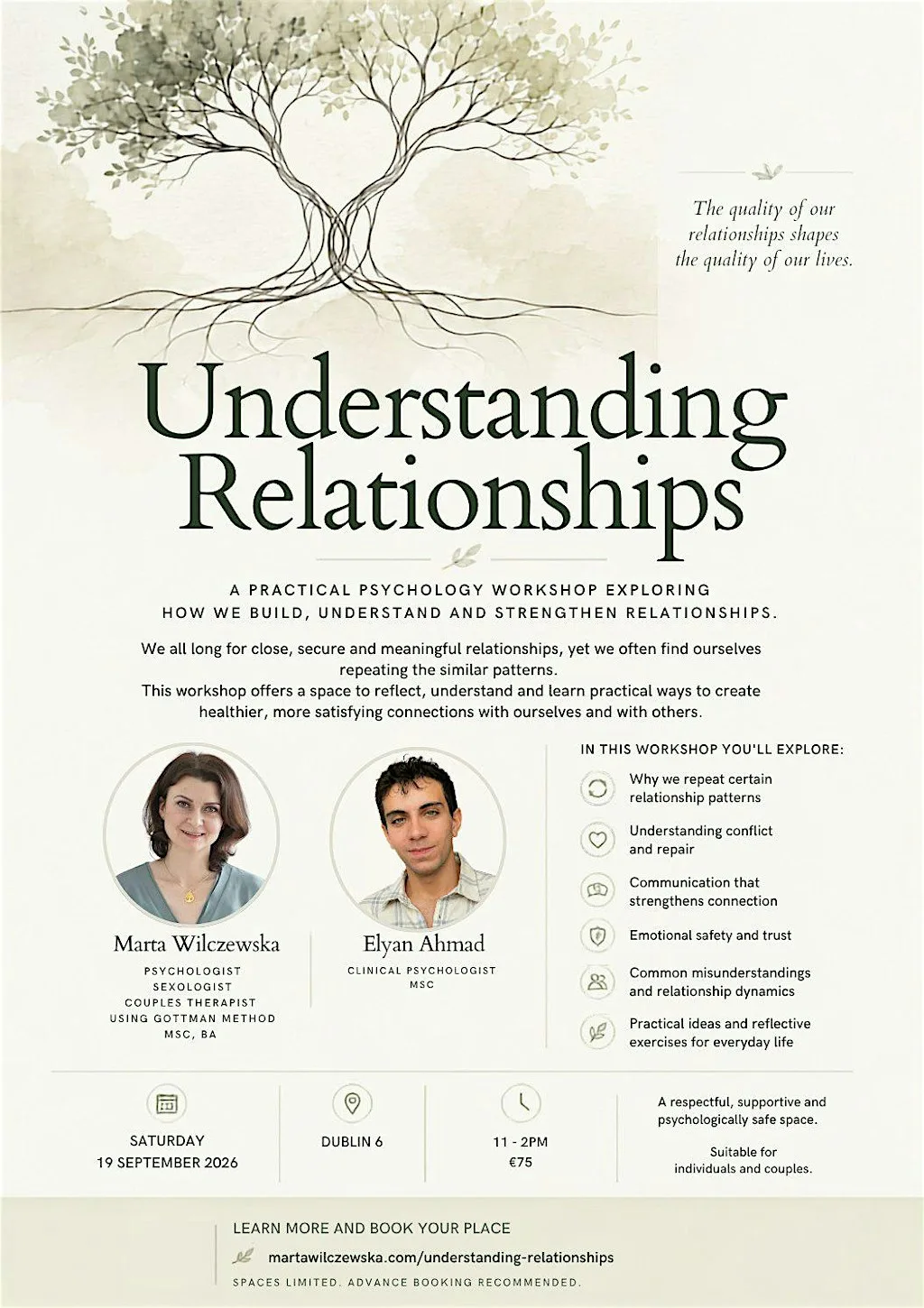 Understanding Relationships - Workshop at LexIcon Library and Cultural Centre