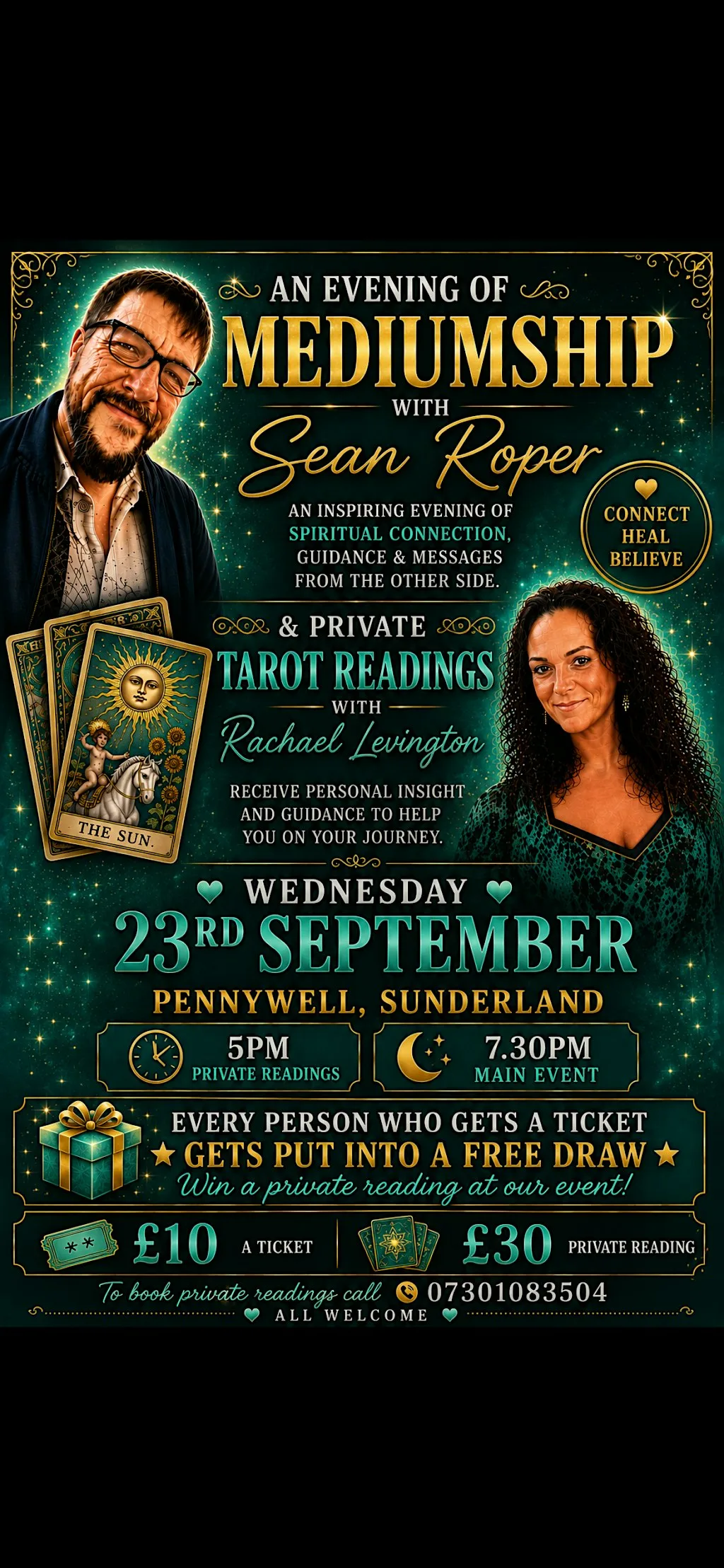 An evening of Mediumship with Sean Roper