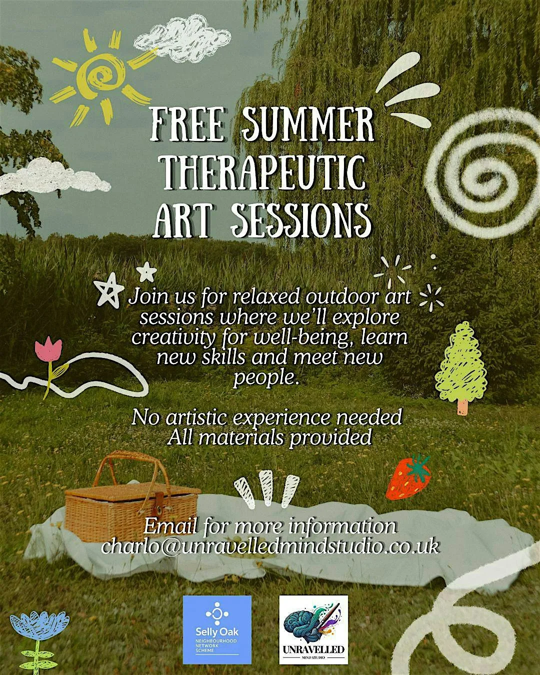 Free Therapeutic Art Sessions at Selly Oak Quaker Meeting House