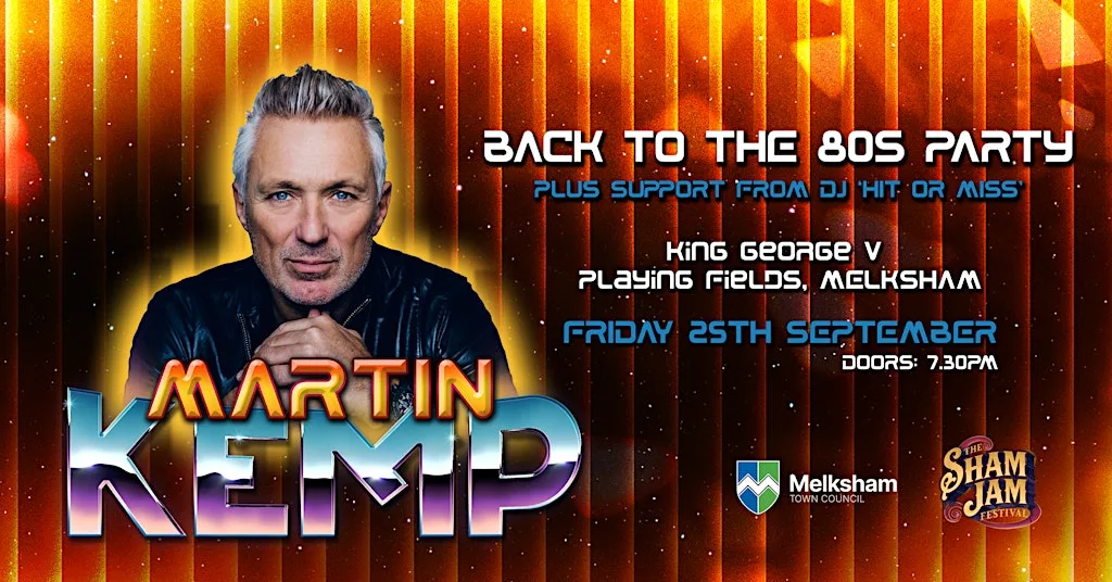 Martin Kemp's Back To The 80s Party