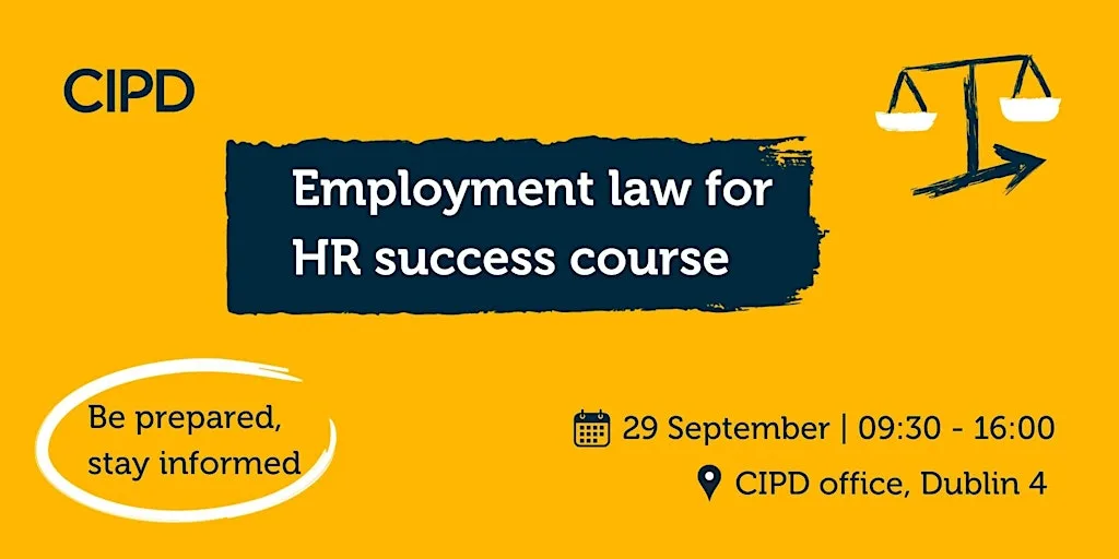 Employment law for HR success: a practical one-day course