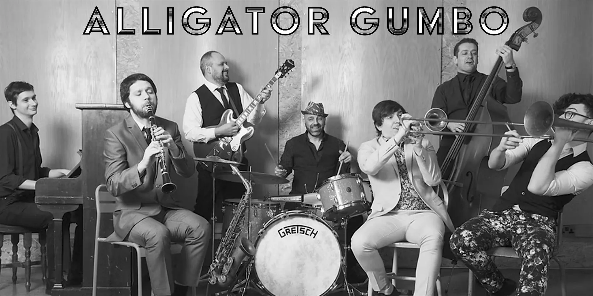 Alligator Gumbo - Saltburn Jazz Christmas Party at Saltburn Community Hall