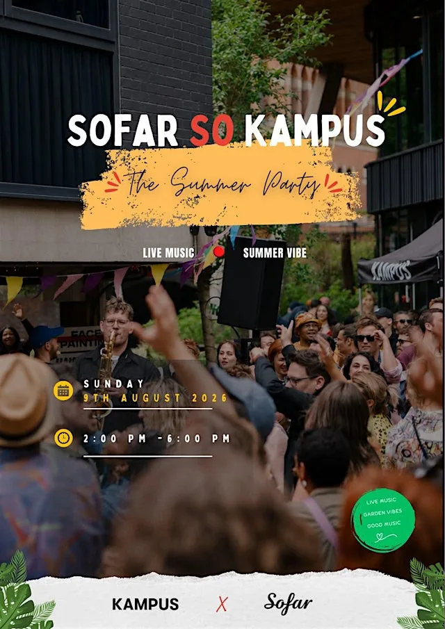 Sofar So Kampus: The Summer Party