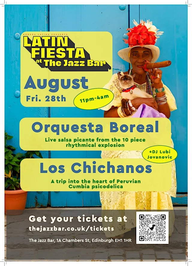 Fringe: Orquesta Boreal + Los Chichanos + DJ Lubi Jovanovic (nightclub) at The Jazz Bar