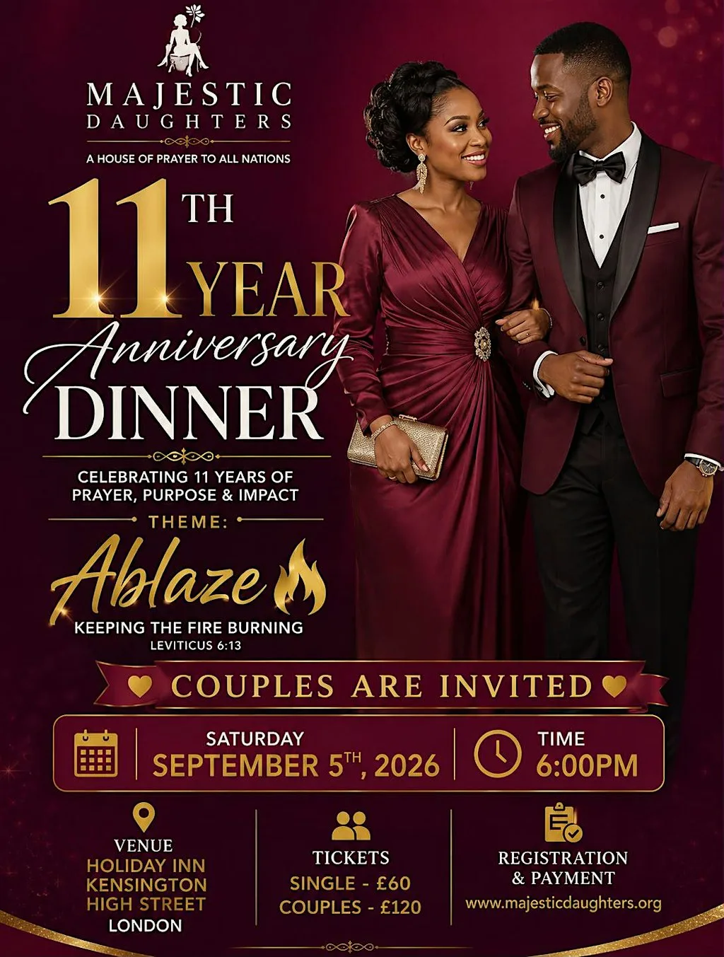 Majestic Daughters London: A Power, Purpose & Celebration Dinner