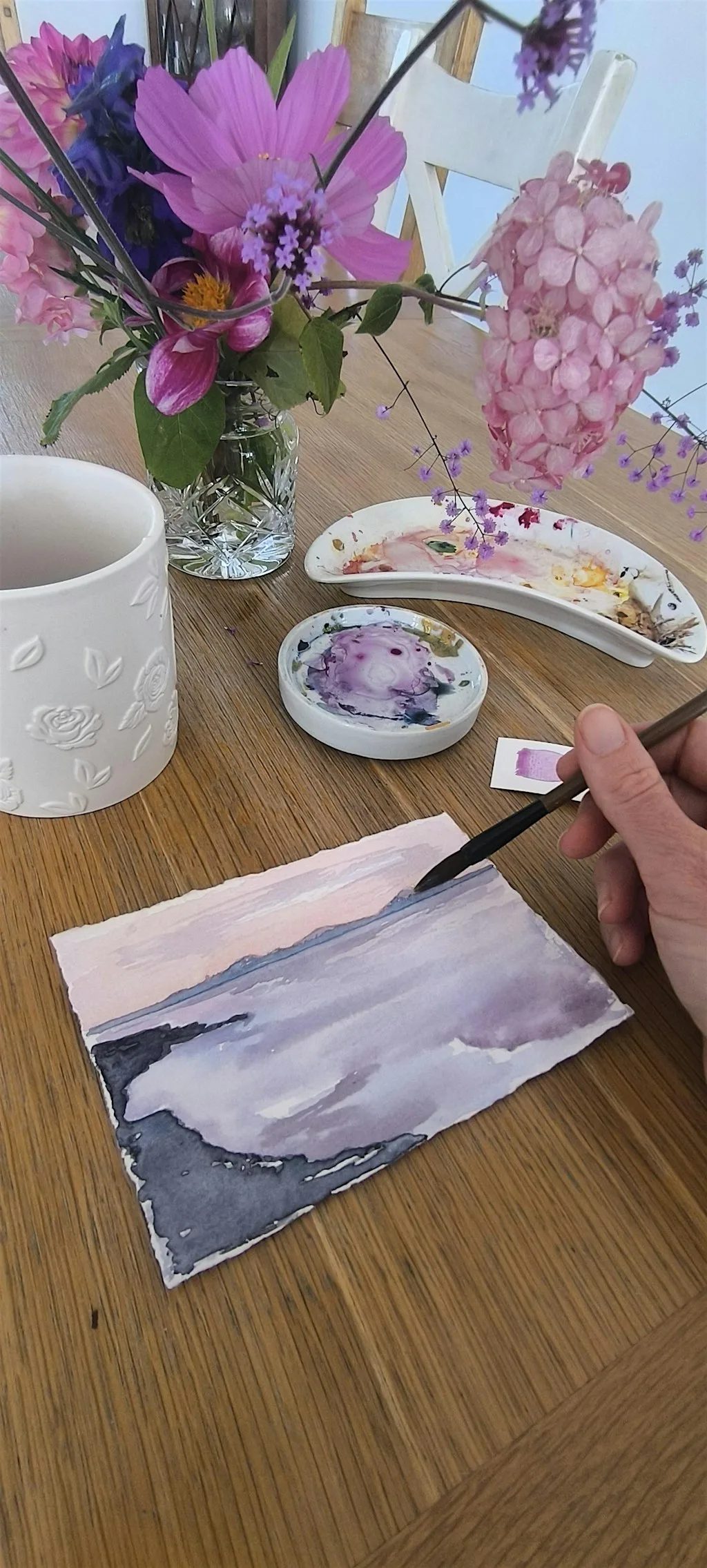 Watercolour Seascape Workshop with Caoimhe O'Dwyer at 4-5 Clanbrassil Street, Dundalk, Co. Louth