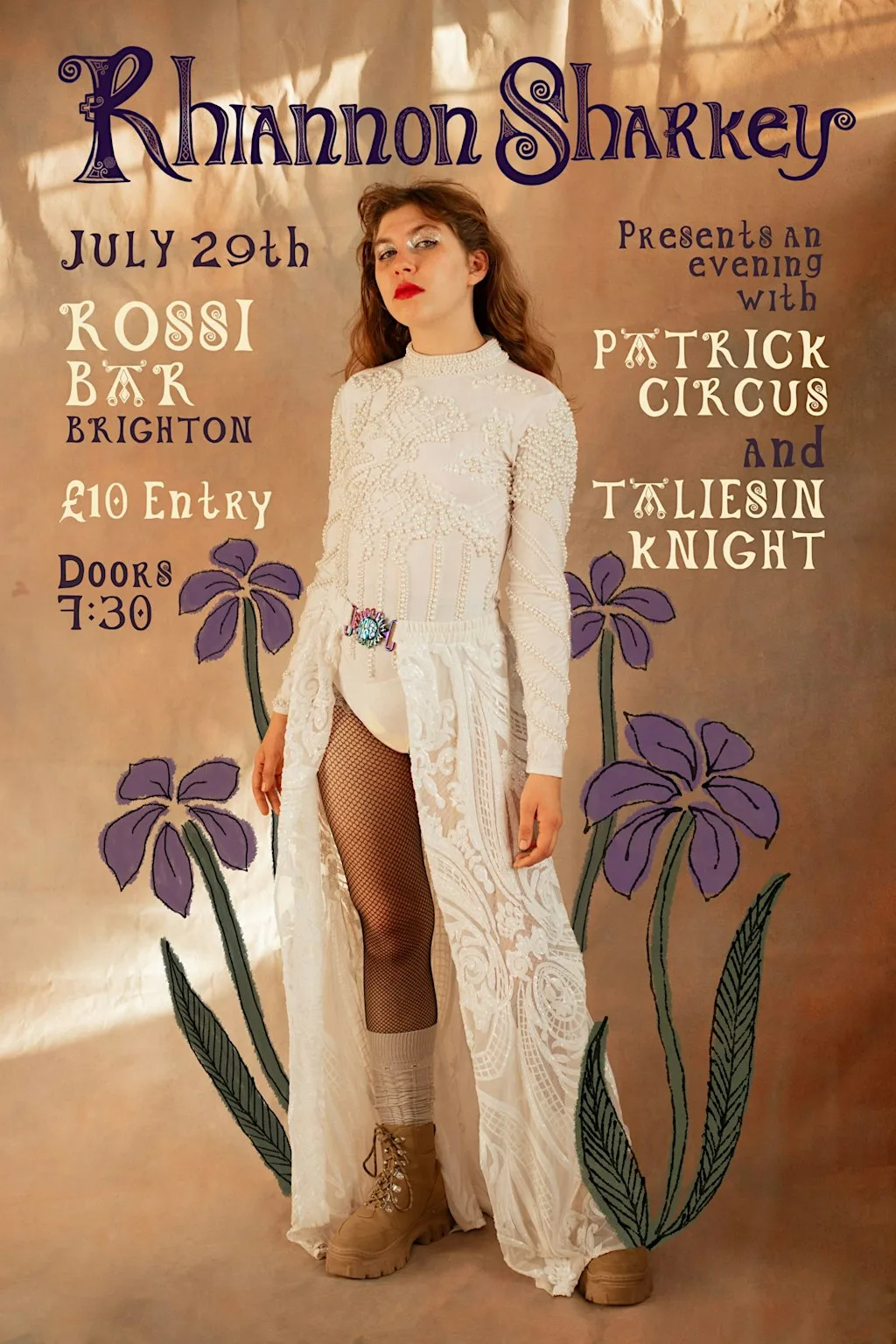 Rhiannon Sharkey presents, An evening with Patrick Circus x Taliesin Knight