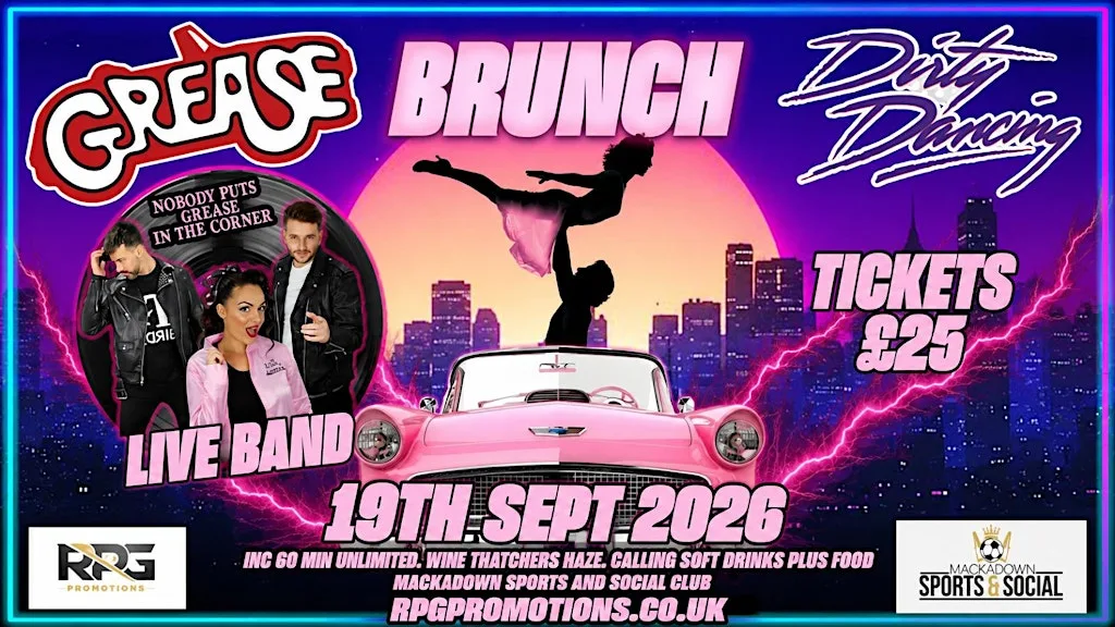 Grease v dirty dancing brunch at Mackadown Sports & Social Club