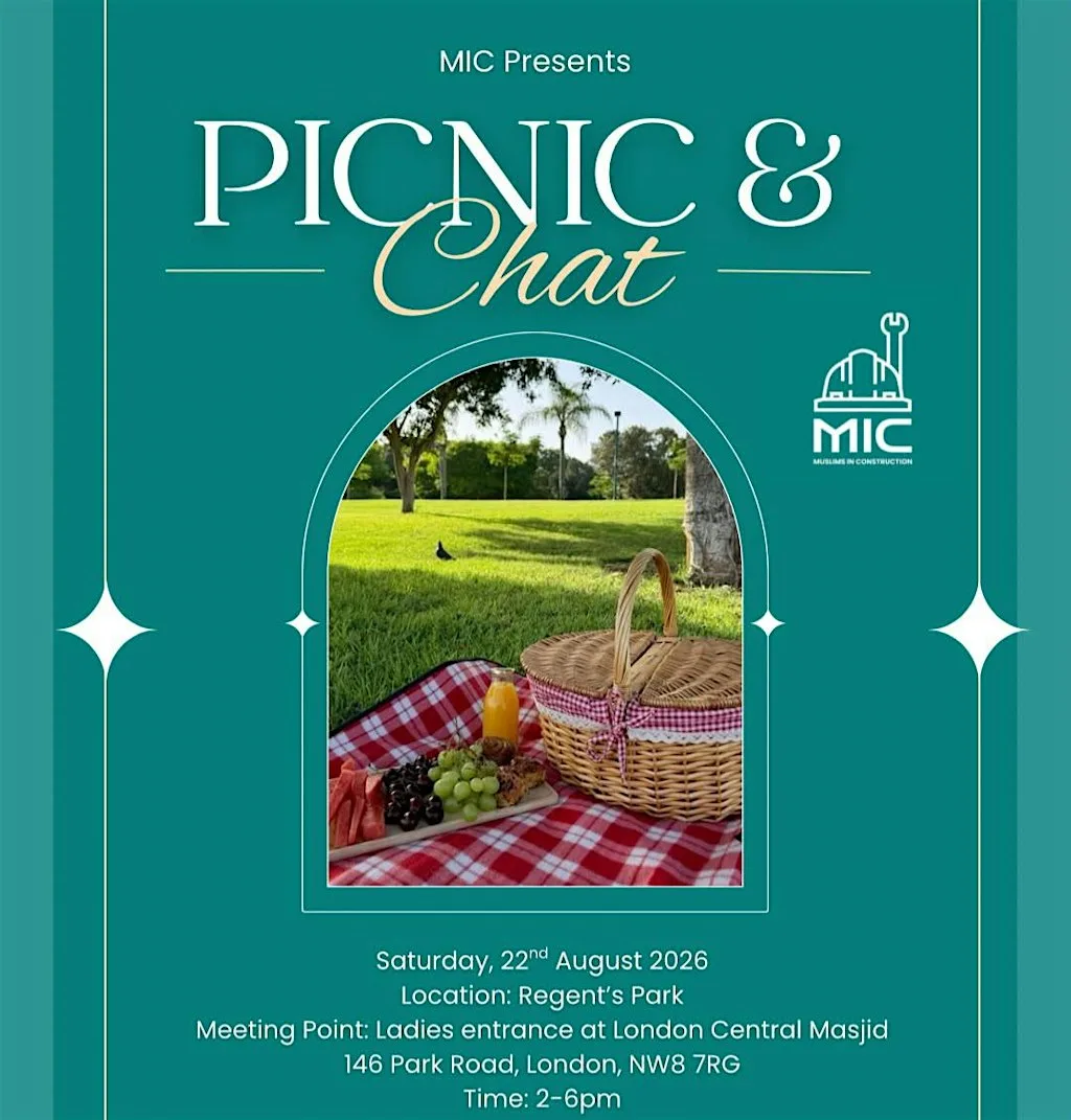 MIC Picnic & Chat at London Central Mosque