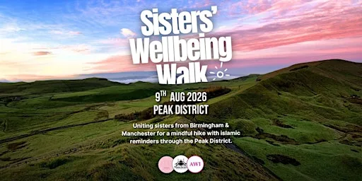 Sisters’ Wellbeing Walk at Peak District National Park