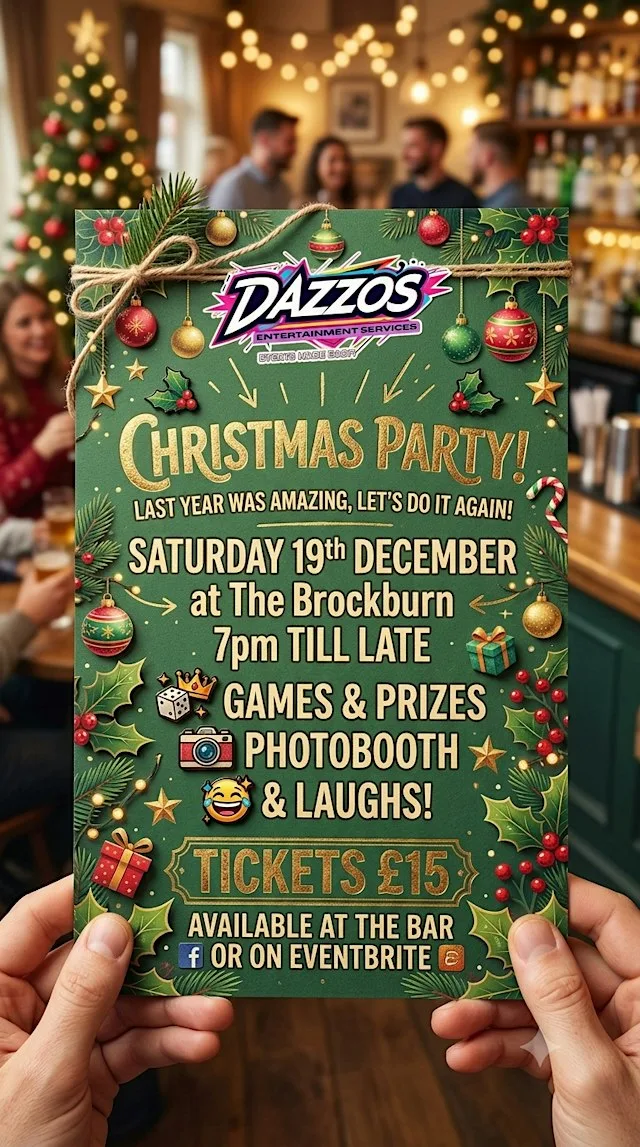 Dazzos Christmas party 2026