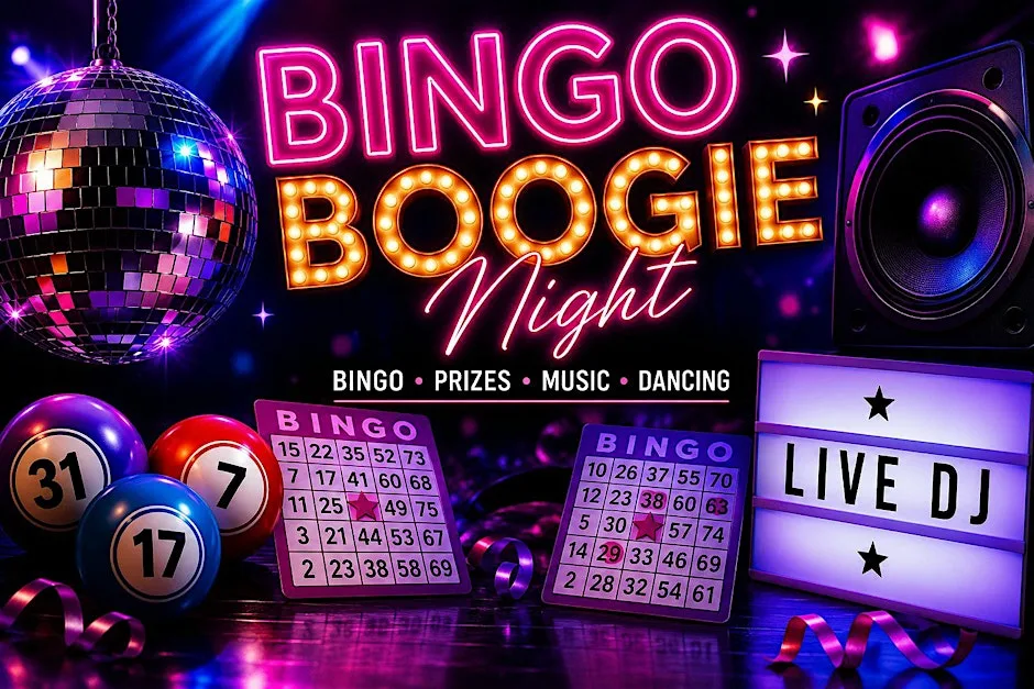 Bingo and boogie night at New Stevenston