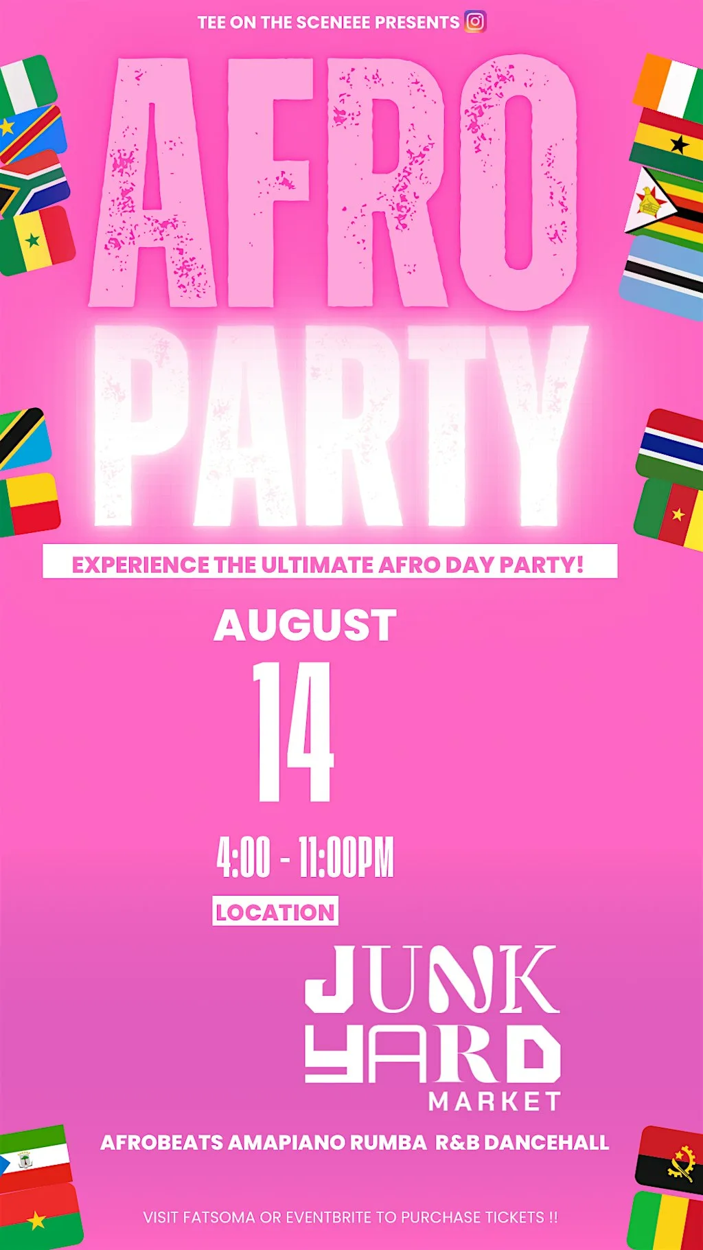 AFRO DAY PARTY 2026 | Rep Your Country Edition at Junkyard Market