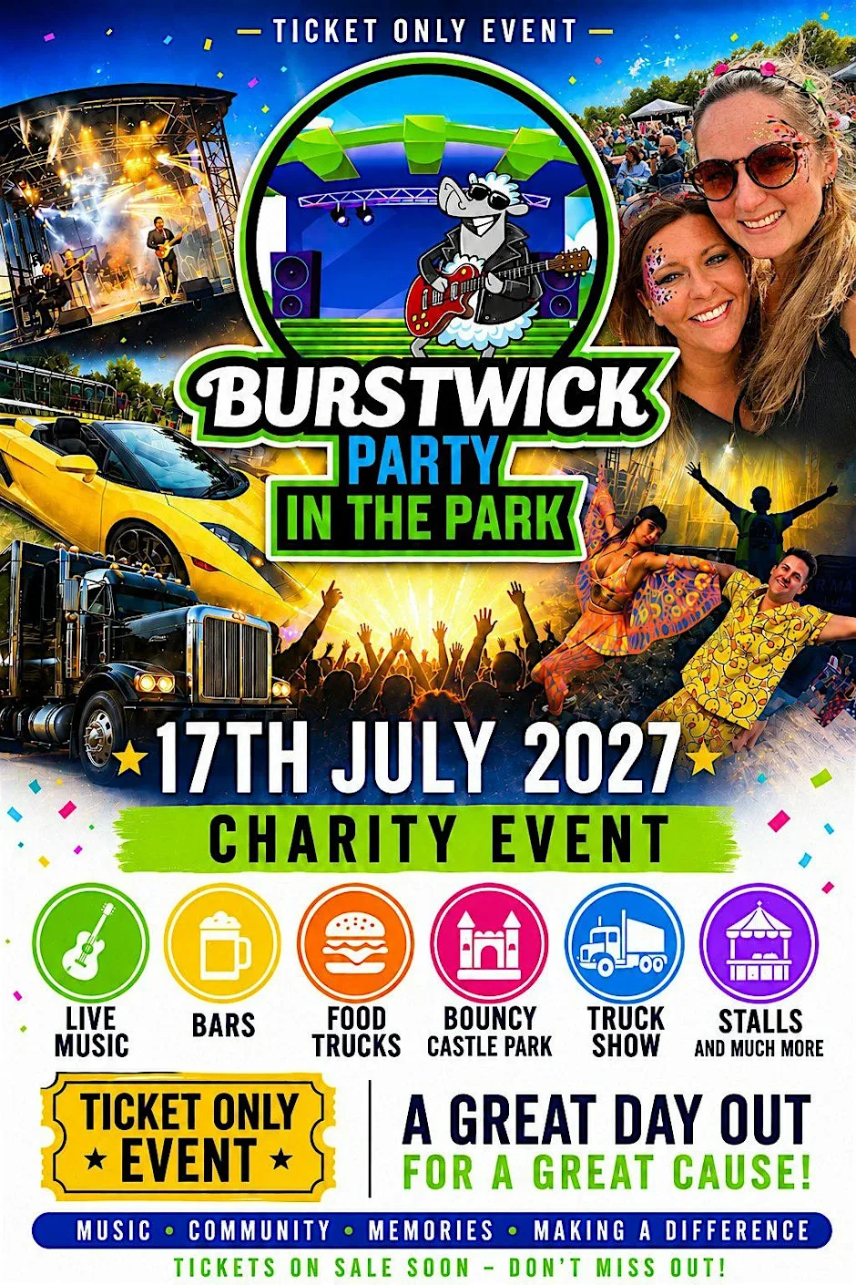 Burstwick party in the Park 2027 at Burstwick Party in The
