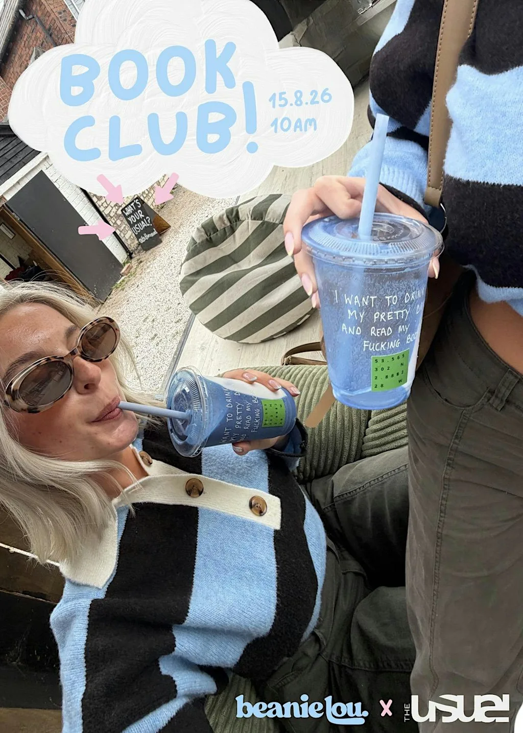 beanie lou’s BOOK CLUB X THE USUAL