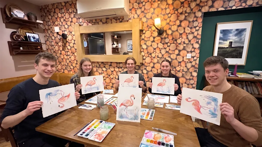 Beginners Watercolour Painting W11 4UH - Holland Park 31July 7PM Friday